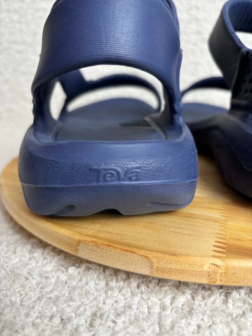 Teva Sandals Mens 7 Womens 9 Blue Hurricane Drift Strappy Open Toe Casual
